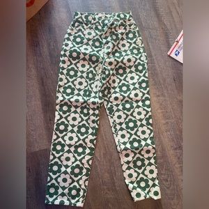 NWOT PacSun Flower HR Straight Leg Jean
